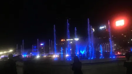 Fântânile din Piaţa Unirii se redeschid joi cu un spectacol multimedia şi cu un concert al Orchestrei Simfonice Bucureşti