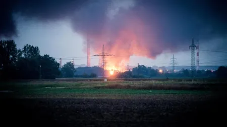 Explozie urmată de incendiu la o rafinărie din sudul Germaniei