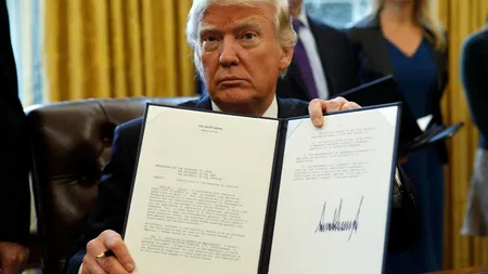 Trump a semnat un decret prin care interzice orice ingerinţă străină în procesul electoral prezidenţial din SUA