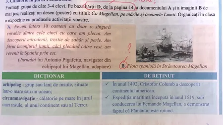 Manualul de Istorie de clasa a VI-a conţine patru abateri de la programa şcolară, susţine Societatea de Ştiinţe Istorice