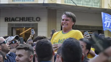 Favoritul pentru preşedinţia Braziliei, înjunghiat la un miting electoral. Groaznicul moment a fost filmat VIDEO