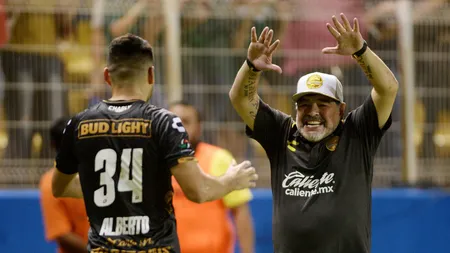 Maradona a debutat cu victorie în Mexic. Echipa sa din Sinaloa a făcut scor VIDEO