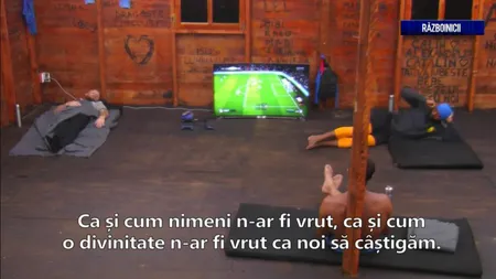 EXATLON 2018. Au luat plasma de pe perete, când au plecat din vilă? Cum au ajuns Războinicii sa aibă un ecran uriaş în coteţul de lemn