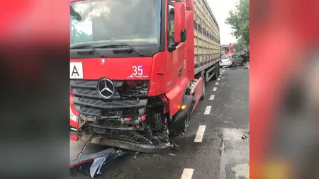 Accident grav în judeţul Ilfov. Un om a murit pe loc VIDEO
