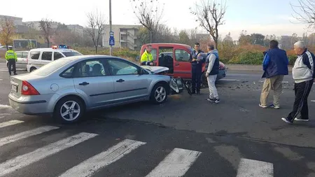 Copil de doi ani, rănit într-un accident rutier, în Craiova