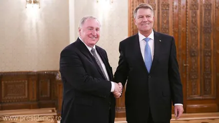 Klaus Iohannis l-a primit pe preşedintele Comitetului European al Regiunilor, Karl-Heinz Lambertz