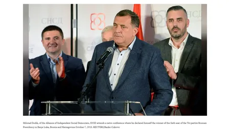Bosnia, ameninţată de o criză politică fără precedent în urma alegerilor generale