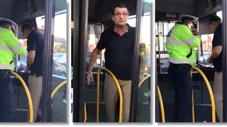 Autobuz deturnat de şoferul care a cedat nervos după ce a fost certat că a întârziat