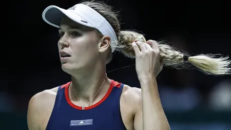 Caroline Wozniacki este bolnavă: 