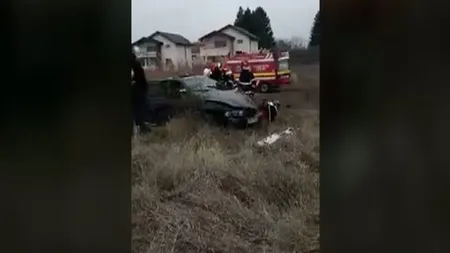 Accident cumplit în judeţul Giurgiu. O persoană a murit pe loc