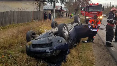 Lider politic român, implicat într-un accident rutier în Dâmboviţa. Poliţiştii au aflat cine era la volan!