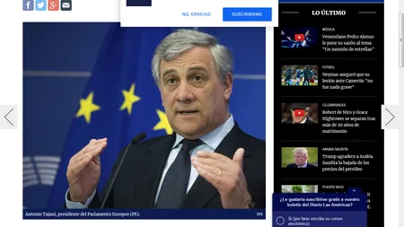 Antonio Tajani la Bucureşti: Europa are nevoie de mai multă politică şi mai puţină legislaţie