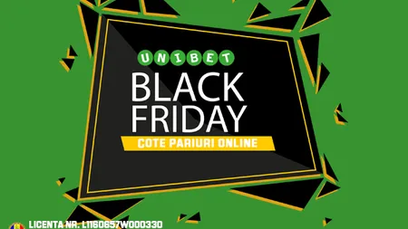 Black Friday în cifre şi pariuri