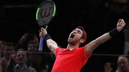 Surpriză uriaşă în finala Openului de la Paris. Novak Djokovic a fost învins de rusul Haceanov