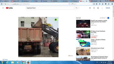 Inundaţiile le-au luat minţile. Modul halucinant în care încearcă să scape de apă autorităţile de la Baghdad VIDEO