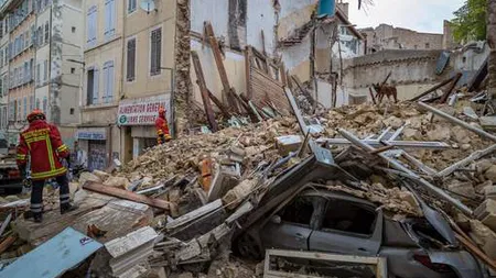 Clădiri prăbuşite în Franţa. A fost descoperită a şaptea victimă