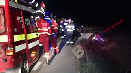 Val de accidente noaptea trecută. Şase tineri au fost răniţi
