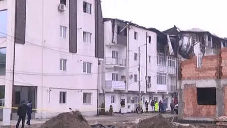 Apel pentru locatarii blocurilor distruse de incendiu în Chiajna. Imagini cutremurătoare din interiorul locuinţelor arse