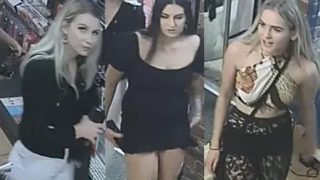 Poliţia caută trei tinere sexy care au furat vibratoare în valoare de 400 de euro. Incredibil unde le-au ascuns FOTO