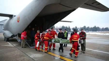 Una dintre victimele exploziei din Mureş, transferate duminică în Belgia, a murit