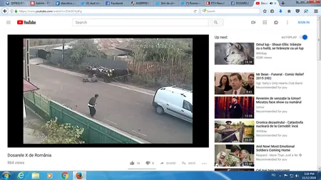 Dosarele X pe o stradă din România. Doi oameni şi un cal se comportă extrem de bizar VIDEO