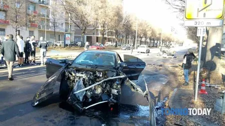 Fotbalişti de la Juventus, implicaţi într-un accident cu maşina Poliţiei. În autoturism se aflau trei jucători