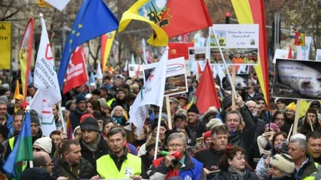 Manifestaţii la Budapesta împotriva 