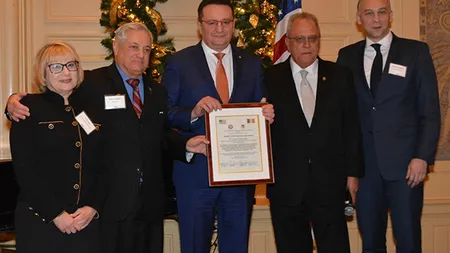 Ambasadorul George Maior a primit premiul 