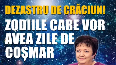 HOROSCOP MINERVA: Ce zodii vor avea zile negre de Sărbătorile de iarnă şi ce îi aşteaptă pe nativi în 2019