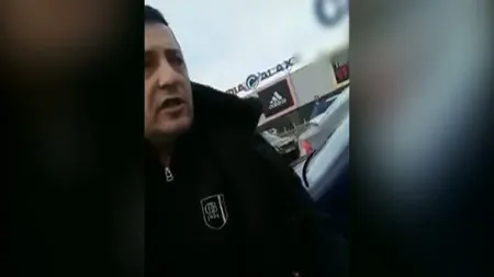 Inspector OPC, bătut în parcarea unui supermarket VIDEO