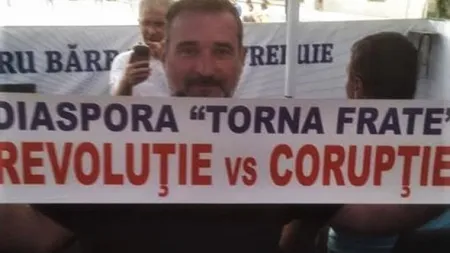 Un protestatar 