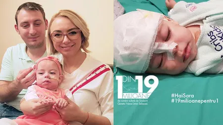 APEL UMANITAR: O fetiţă în vârstă de doar 11 luni se luptă cu o boală extrem de rară. Părinţii sunt disperaţi
