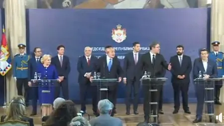 Dăncilă, la reuniunea cvadrilaterală România-Bulgaria-Serbia-Grecia: România susţine drumul european al Serbiei
