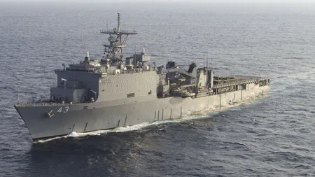 O navă americană de desant, exerciţii comune cu fregata Regele Ferdinand în Marea Neagră. Rusia va supravehgea operaţiunea