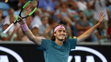 REZULTATE AUSTRALIAN OPEN 2019: Stefanos Tsitsipas s-a calificat în semifinale