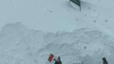 Cod roşu de ninsori în Austria. Vor fi căderi masive de zăpadă până vineri