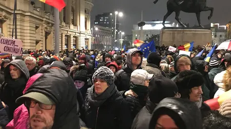 Protest 10 ianuarie. Liderii UE, întâmpinaţi de mişcarea 