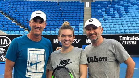 AUSTRALIAN OPEN 2019. Mesajul transmis de Darren Cahill în timpul meciului Simona Halep-Kaia Kanepi