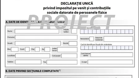 Declaraţia unică de venit 2019. Ce amenzi dă ANAF pentru nedepunerea la termen