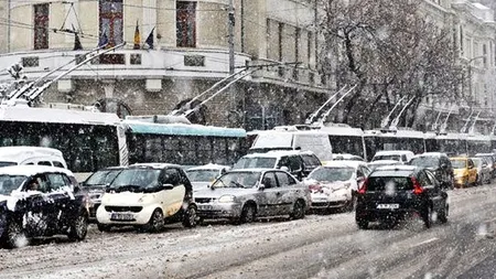 Prognoza meteo pentru Bucureşti a fost actualizată: Ninsori slabe, urmate de lapoviţă şi ploi în Capitală