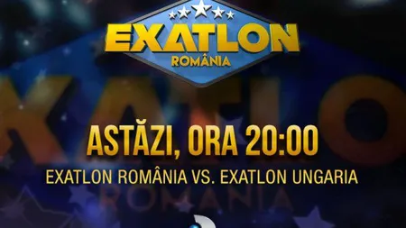 EXATLON SEZONUL 3. Meci de foc ROMANIA - UNGARIA la EXATLON. Maghiarii au în echipă campioni olimpici şi mondiali!