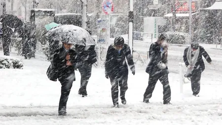 Alertă meteo COD GALBEN de ninsori şi ploi însemnate cantitativ. Este vizat şi Bucureştiul