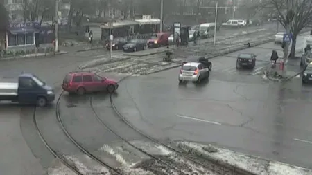 Şofer fugărit cu cuţitul pe stradă, în Galaţi