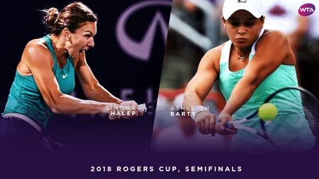 SIMONA HALEP ASHLEIGH BARTY 4-6, 4-6. Liderul mondial revine cu o înfrângere în circuitul WTA