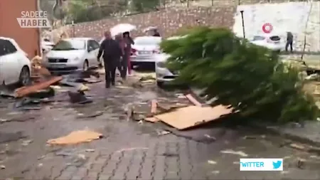 Tornade în Turcia: O persoană a murit şi cel puţin zece sunt rănite