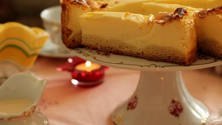 Tort cu cremă de zahăr ars