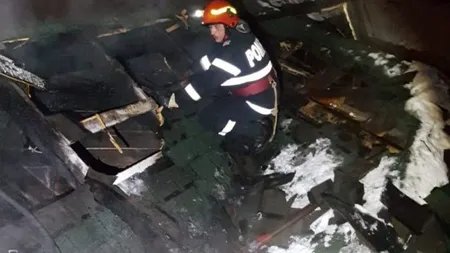 Incendiu la un restaurant din Aiud. Zeci de persoane evacuate