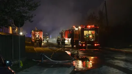Incendiu într-un bloc din Cluj-Napoca: Nouă persoane au fost evacuate