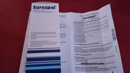 Eurespal, retras de pe piaţă. Ce trebuie să faceţi dacă aţi luat medicamentul sau dacă îl aveţi încă în casă. Avertismentul medicilor