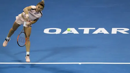 DIGI SPORT LIVE VIDEO HALEP-TSURENKO: Simona urcă pe locul 2, Karolina Pliskova s-a retras de la Doha